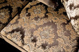 Albacete Sofa Campage & Walnut - Marjories Furniture (Las Vegas, NV)