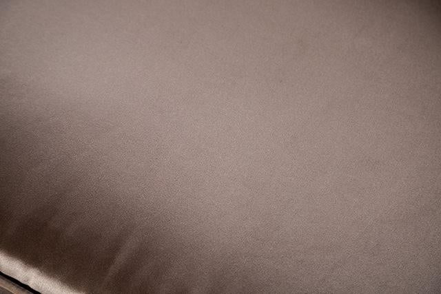 Albacete Loveseat Campage & Walnut - Marjories Furniture (Las Vegas, NV)
