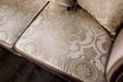 Albacete Loveseat Campage & Walnut - Marjories Furniture (Las Vegas, NV)