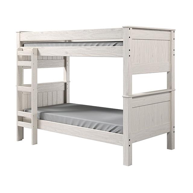 Albani Twin/Twin Post Bunkbed - Marjories Furniture (Las Vegas, NV)