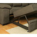 ALCESTER Brown & Gray Sectional w/ Sleeper, Ash - Marjories Furniture (Las Vegas, NV)