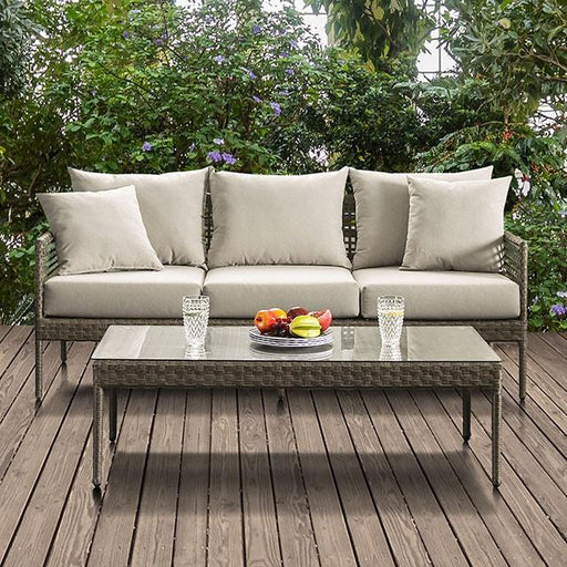 Aleisha Patio Sofa - Marjories Furniture (Las Vegas, NV)