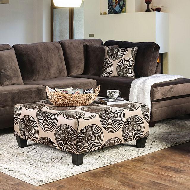 Bonaventura Brown Sectional - Marjories Furniture (Las Vegas, NV)