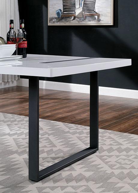 Alessia 7 Pc Dining Table Set - Marjories Furniture (Las Vegas, NV)
