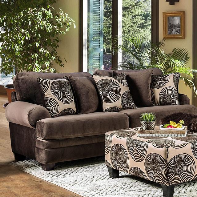 Bonaventura Brown Sofa - Marjories Furniture (Las Vegas, NV)