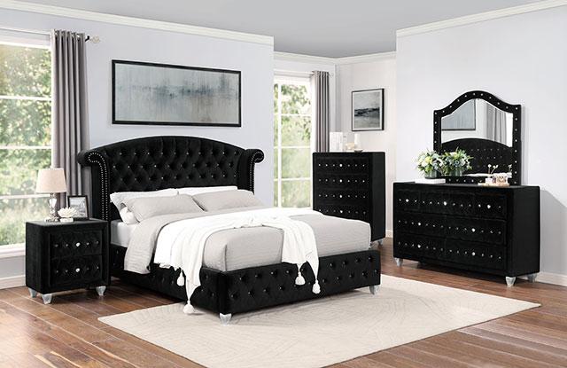 Zohar Chest Black - Marjories Furniture (Las Vegas, NV)