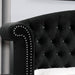 ZOHAR E.King Bed, Black - Marjories Furniture (Las Vegas, NV)