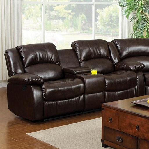 Winslow Love Seat w/ Center Console - Marjories Furniture (Las Vegas, NV)