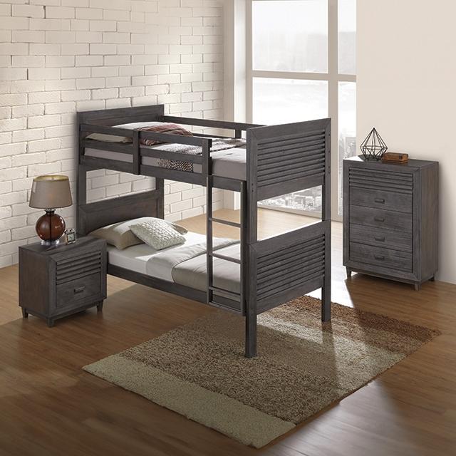 Witham Twin/Full & Twin/Twin Bunk Bed - Marjories Furniture (Las Vegas, NV)