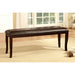 Woodside Dark Cherry/Espresso Bench - Marjories Furniture (Las Vegas, NV)
