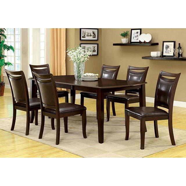 Woodside Dark Cherry/Espresso Side Chair (2/CTN) - Marjories Furniture (Las Vegas, NV)