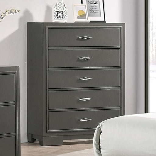 ALISON Chest, Dark Walnut - Marjories Furniture (Las Vegas, NV)