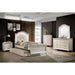 Allie Bed Beige & Pink - Marjories Furniture (Las Vegas, NV)