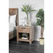 Wynton Weathered Light Oak Night Stand - Marjories Furniture (Las Vegas, NV)