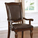Alpena Brown Cherry/Espresso Arm Chair & Side Chair (2/CTN) - Marjories Furniture (Las Vegas, NV)