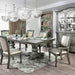 Alpena Gray Dining Table - Marjories Furniture (Las Vegas, NV)