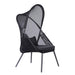 Alverta Foldable Chair Grey & Black (2/Ctn) - Marjories Furniture (Las Vegas, NV)