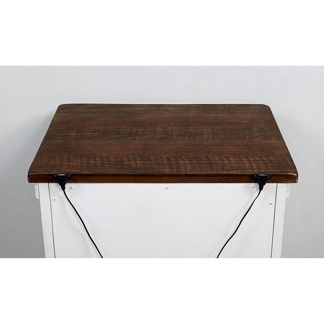 ALYSON Night Stand w/ USB Plug - Marjories Furniture (Las Vegas, NV)