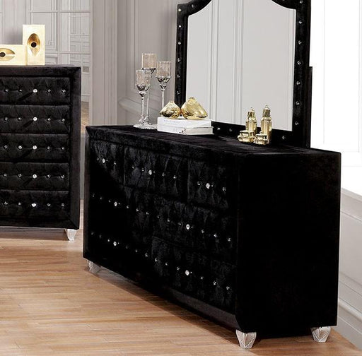 Alzire Black & Gray Dresser - Marjories Furniture (Las Vegas, NV)