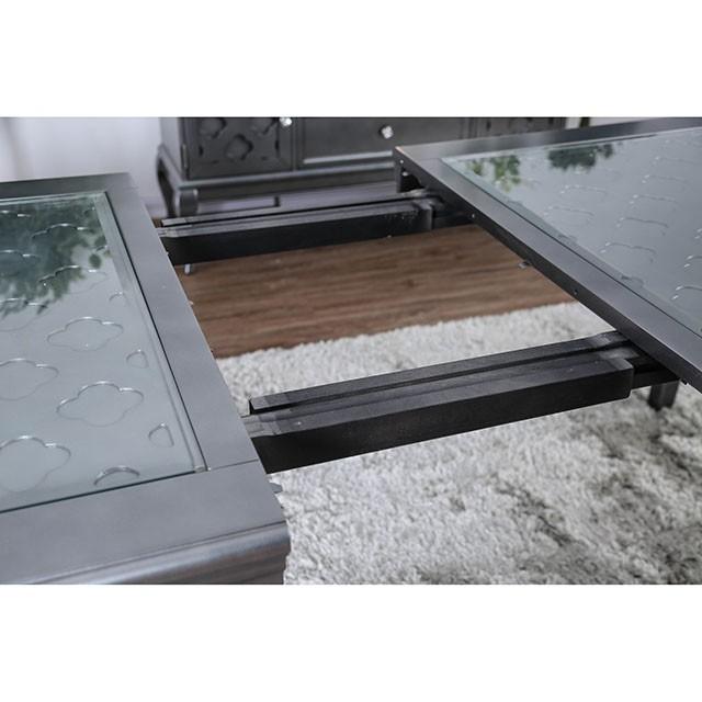 Amina Gray Dining Table - Marjories Furniture (Las Vegas, NV)