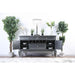 Amina Gray Server - Marjories Furniture (Las Vegas, NV)