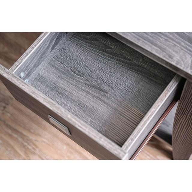 Amity Gray End Table - Marjories Furniture (Las Vegas, NV)