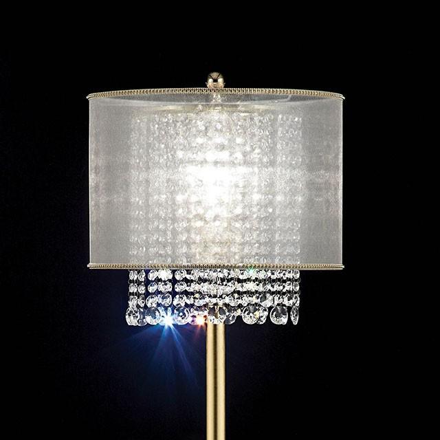 Ana Gold Ceiling, Floor & Table Lamp - Marjories Furniture (Las Vegas, NV)