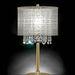 Ana Gold Ceiling, Floor & Table Lamp - Marjories Furniture (Las Vegas, NV)