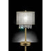 Ana Gold Ceiling, Floor & Table Lamp - Marjories Furniture (Las Vegas, NV)