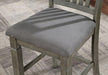 ANAYA Counter Ht. Chair (2/CTN), Gray/Lt. Gray - Marjories Furniture (Las Vegas, NV)