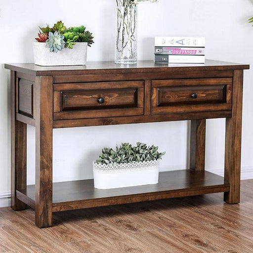 Annabel Walnut Sofa Table - Marjories Furniture (Las Vegas, NV)