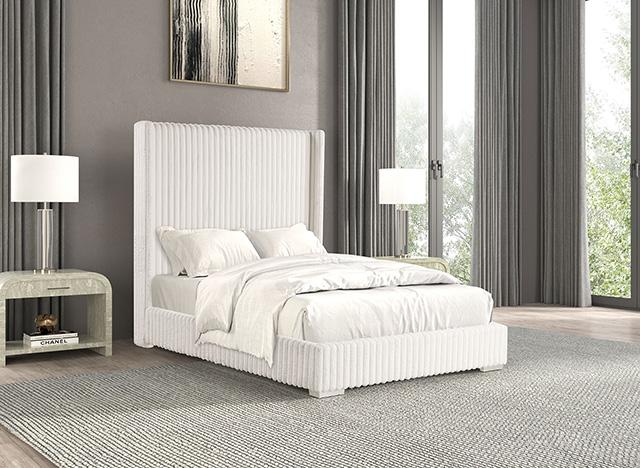 Cadwell Bed Black, Grey, Pink & White - Marjories Furniture (Las Vegas, NV)