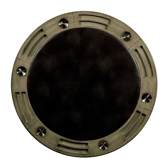 YELENA Gray Game Table - Marjories Furniture (Las Vegas, NV)