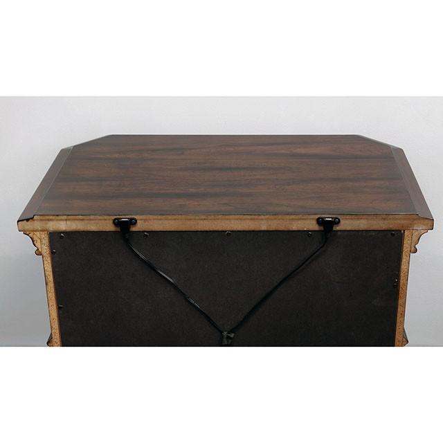 Calliope Espresso Night Stand - Marjories Furniture (Las Vegas, NV)