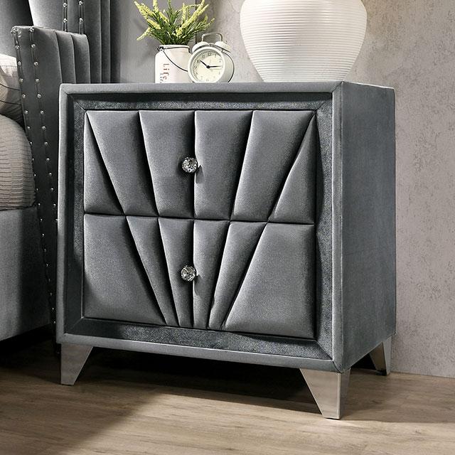 CARISSA Night Stand - Marjories Furniture (Las Vegas, NV)