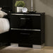 CARLIE Night Stand w/ USB Plug - Marjories Furniture (Las Vegas, NV)