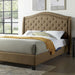 Carly Cal.King, E.King, Full, & Queen Bed Grey & Brown - Marjories Furniture (Las Vegas, NV)