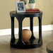 Carrie Antique Black End Table - Marjories Furniture (Las Vegas, NV)