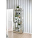 Carrollton Chrome Curio Cabinet - Marjories Furniture (Las Vegas, NV)
