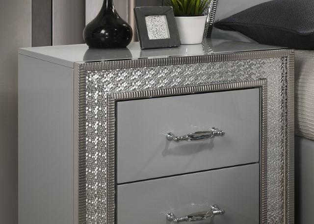Cassiopeia Nightstand - Marjories Furniture (Las Vegas, NV)