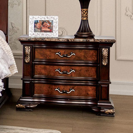 Aquilina Nightstand, USB - Marjories Furniture (Las Vegas, NV)