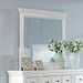 CASTILE Mirror, White - Marjories Furniture (Las Vegas, NV)