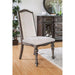 ARCADIA Rustic Natural Tone/ Ivory Side Chair (2/CTN) - Marjories Furniture (Las Vegas, NV)