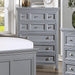 CASTLILE Chest, Gray - Marjories Furniture (Las Vegas, NV)