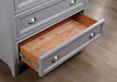 CASTLILE Chest, Gray - Marjories Furniture (Las Vegas, NV)