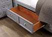 CASTLILE Queen Bed, Gray - Marjories Furniture (Las Vegas, NV)