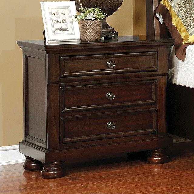 Castor Night Stand - Marjories Furniture (Las Vegas, NV)