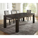 CATERINA Dining Table w/ 1 x 18" Leaf - Marjories Furniture (Las Vegas, NV)