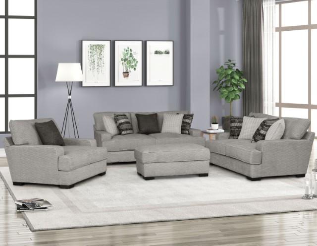 ARDENFOLD Loveseat, Beige & Gray - Marjories Furniture (Las Vegas, NV)