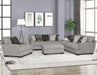ARDENFOLD Loveseat, Beige & Gray - Marjories Furniture (Las Vegas, NV)